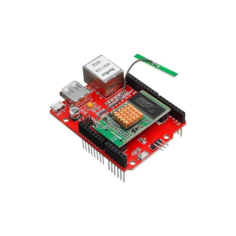RT5350 OpenWRT Router WIFI Wireless Video Expansion Board for Raspberry Pi - High-Speed Connectivity and Advanced Video Capabilities, RT5350, 360 MHz