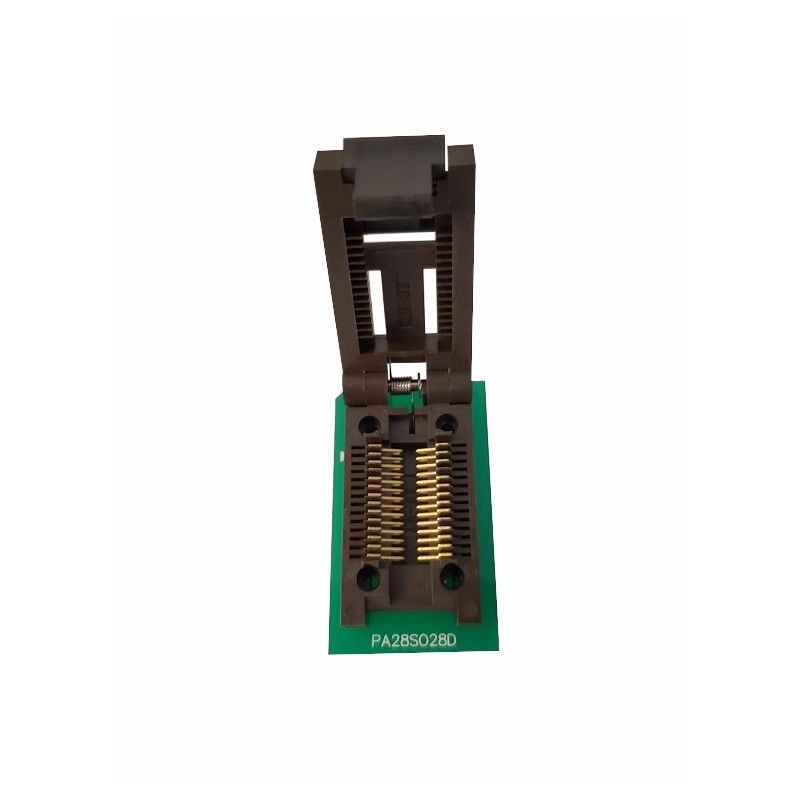 PA28S028D Programming Adapter SOIC28 to DIP28 Clamshell ZIF Socket for EEPROM Flash ICs