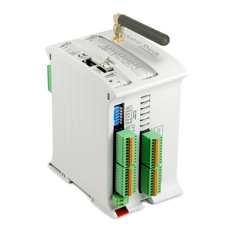 M-DUINO PLC Arduino Ethernet & GPRS 21 I/Os Analog/Digital PLUS with RS232 RS485 RTC µSD
