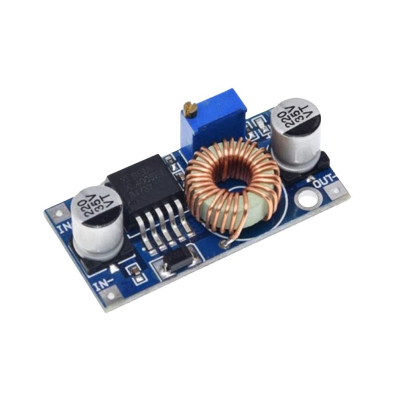 XL4005, DC-DC Adjustable Step Down Module, 5A, 5V-32V to 1.25V-32V.