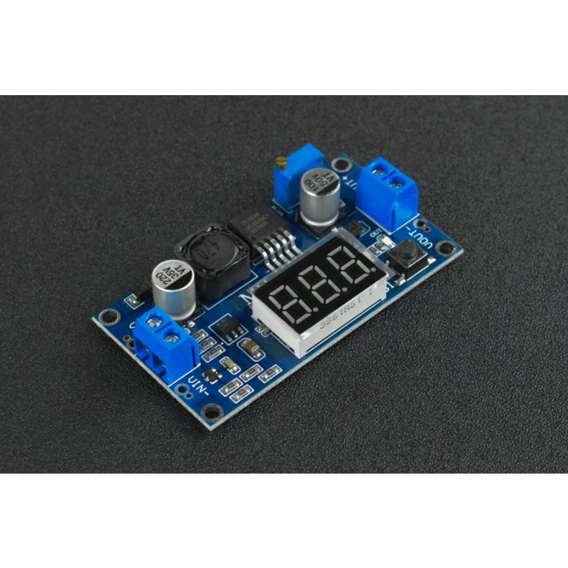 20W Adjustable DC-DC Boost Converter With Digital Display
