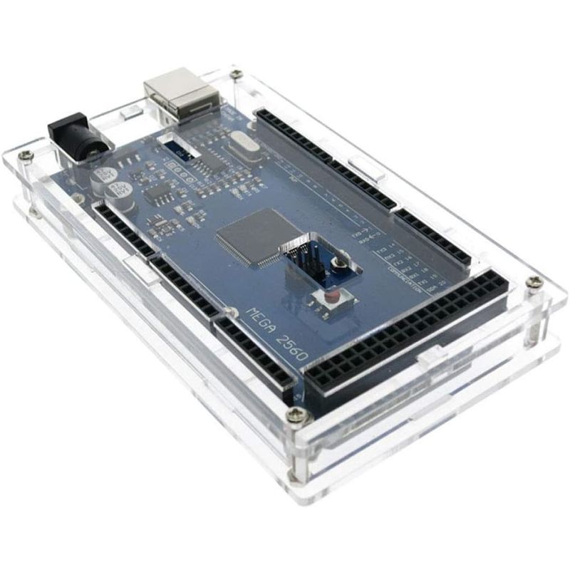 Acrylic Case for Arduino Mega 2560 R3 – Durable Transparent Enclosure
