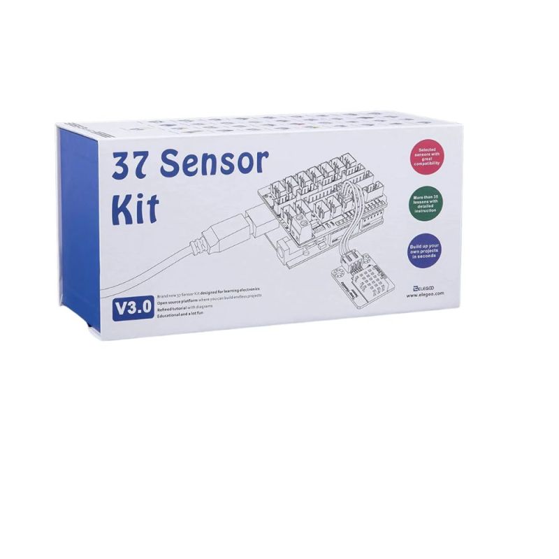 ELEGOO 37 In 1 Sensor Modules Kit V3.0
