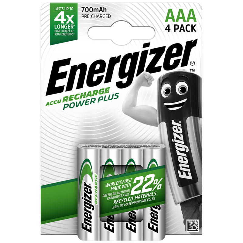 Energizer Rechargeable AAA*4 Battery Pack