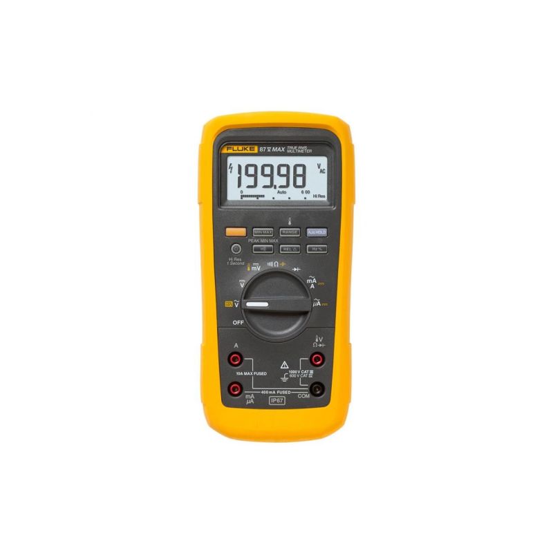 Fluke 87V MAX True RMS Digital Multimeter - IP67, 1000V Measurement Range