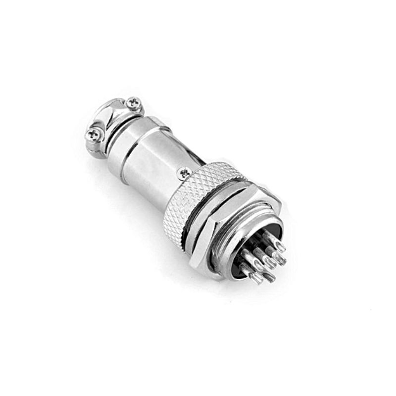 GX16,Aviation Connector Plug with Screw Lock,5-Pin,M