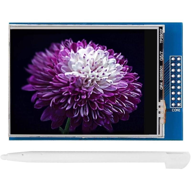 2.8" TFT Touch Screen Display with SD Card Socket – Arduino Compatible, 240x320 Resolution