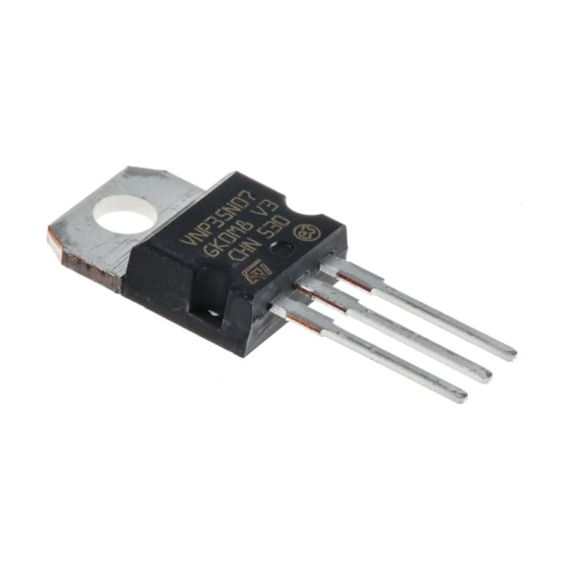 VNP35N07, N-Channel Fully Autoprotected Power MOSFET, TO-220 Package