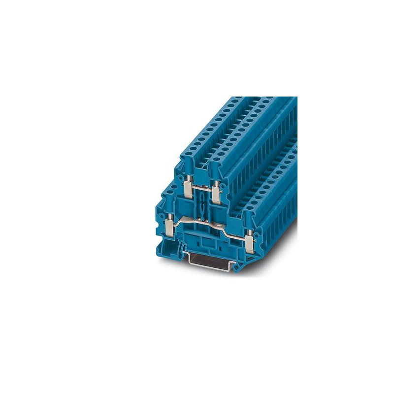 3044791 Double-level terminal block BLUE with a sc