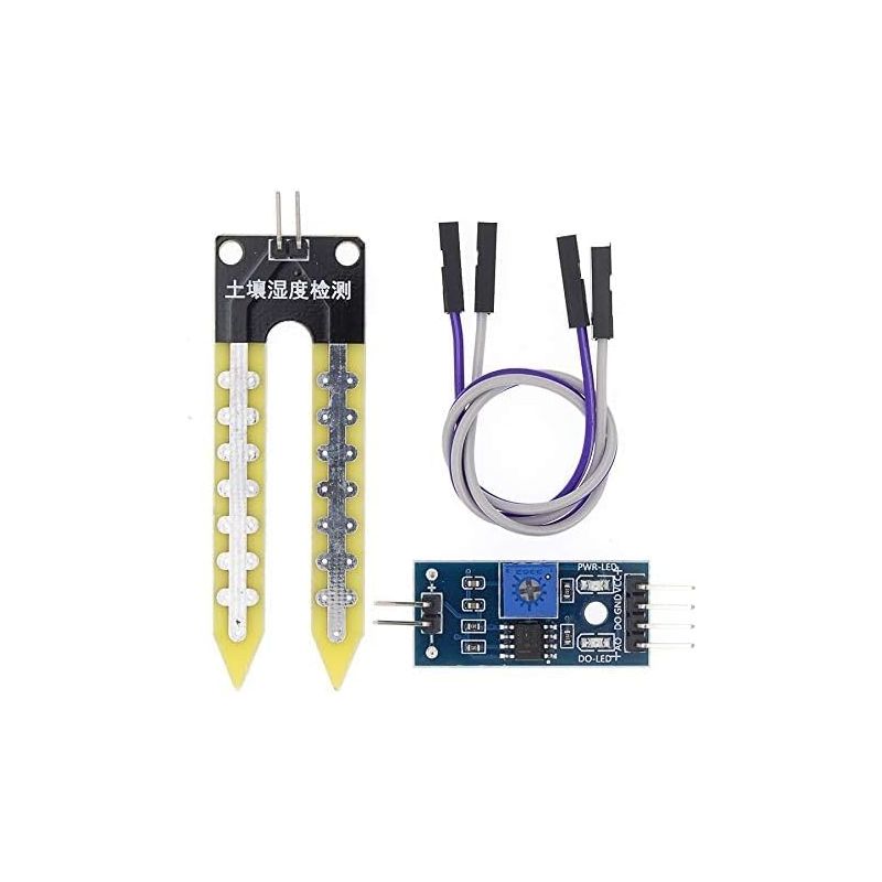 Soil Moisture Sensor Module - Analog and Digital Output, Easy Integration