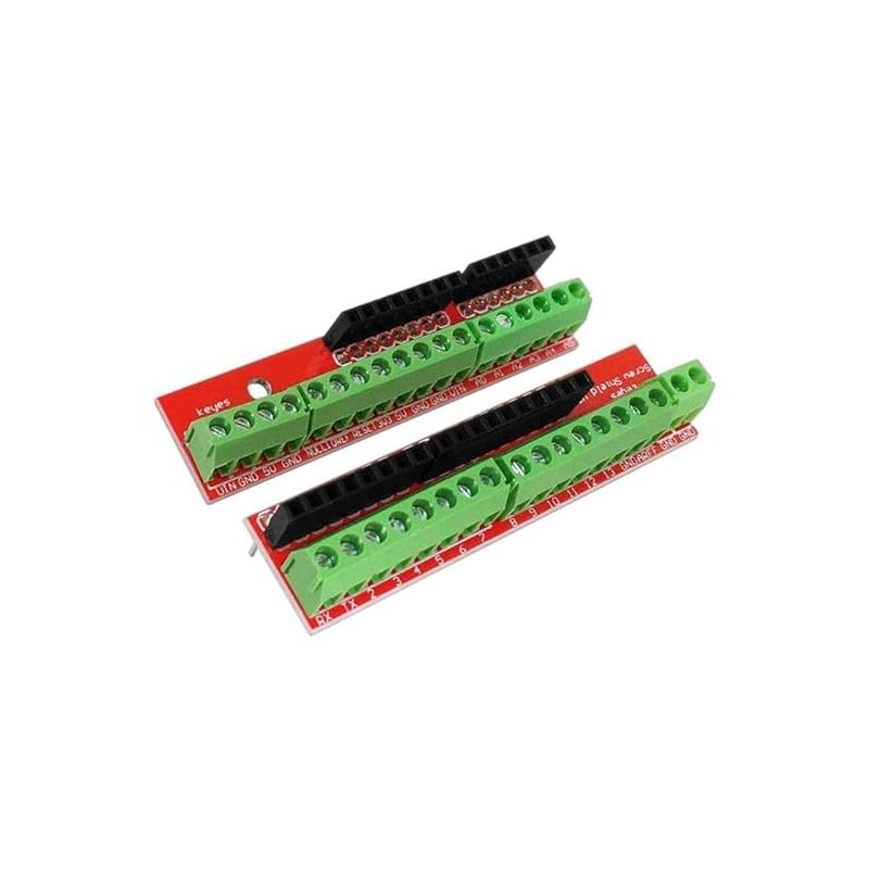 Arduino uNO Screw Shield V2, Terminal Block Interface, Easy Wiring for Arduino