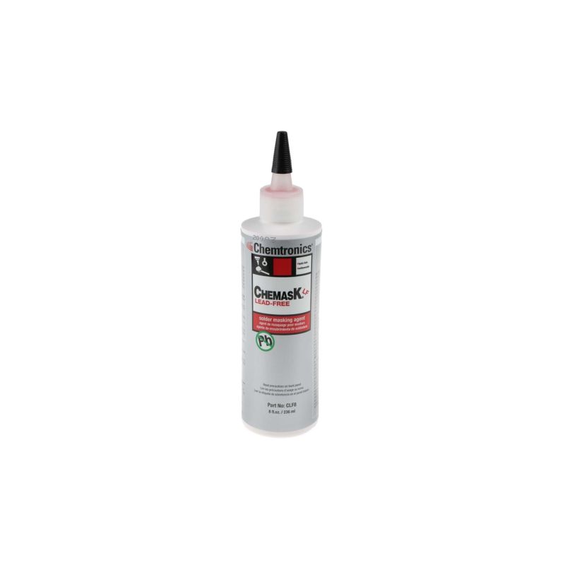 CLF8E Solder Mask, Lead-Free, Bottle, 250ml