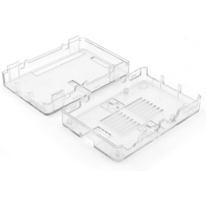 Acrylic Case for Arduino UNO Without Screw – Durable Clear Protection Enclosure