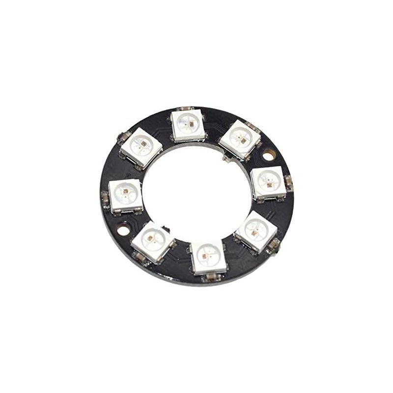 WS2812, 8-Bit 5050 RGB LED Ring with Integrated Drivers for Arduino