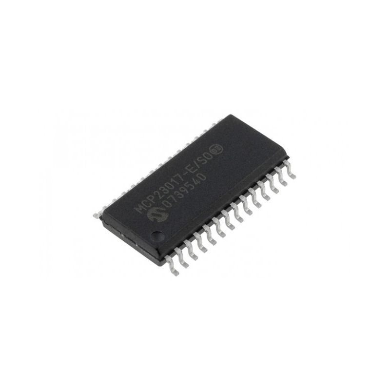 MCP23017, 16-Bit, I/O Expander with Serial Interface - SSOP-28