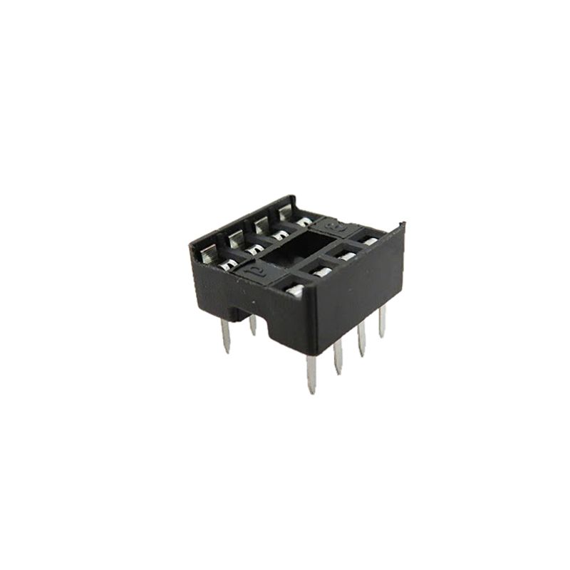 ICS-308-T,DIP Socket,0.3IN,7.62mm,8 Position,2x4 