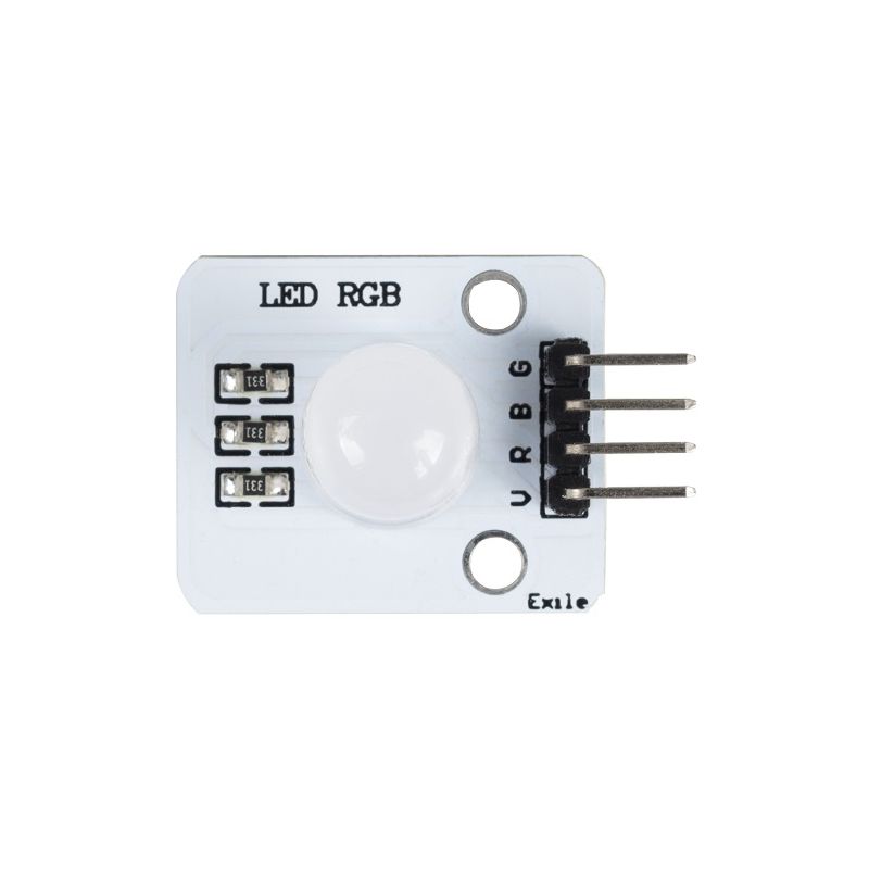RGB LED Module- 4-Pin Interface, Multi-Color Light Control