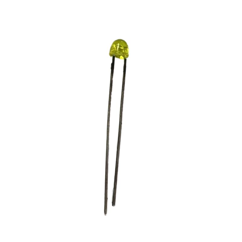 Yellow LED 1.8mm Round Diffused - Through-Hole Indicator Diode