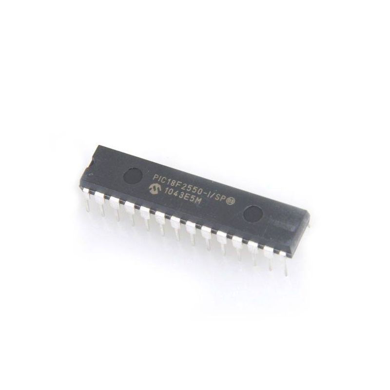 PIC18F2550-1.SP, 8-Bit USB Microcontroller, DIP-28