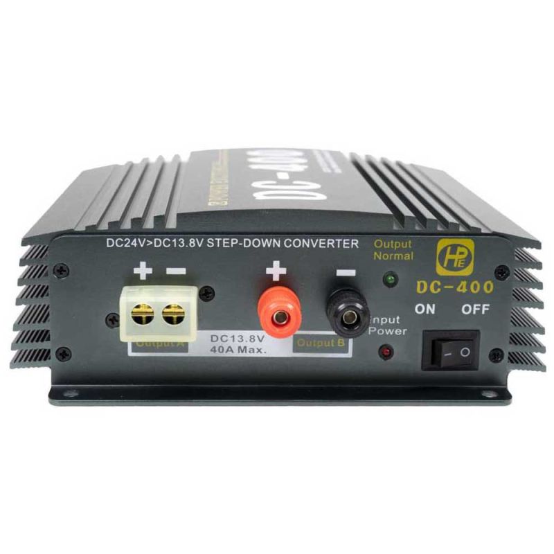 PNI-DC-400 DC-DC Converter, 24V to 12V, 40A Output with Integrated Noise Filter