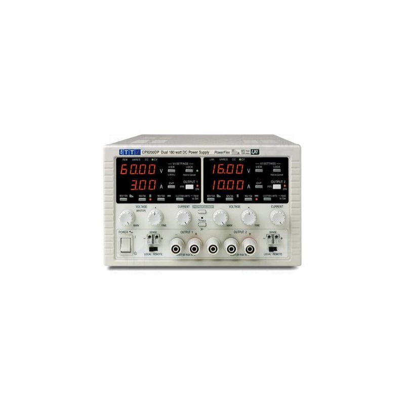 CPX200DP AIM-TTI Power supply programmable laboratory; Ch 2; 0÷60VDC; 0÷10A; 10mV