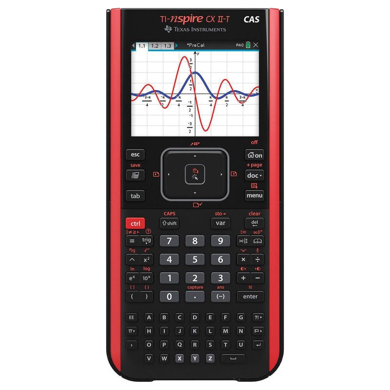 Texas Instruments TI-NSPIRE CX II-T CAS – Noir