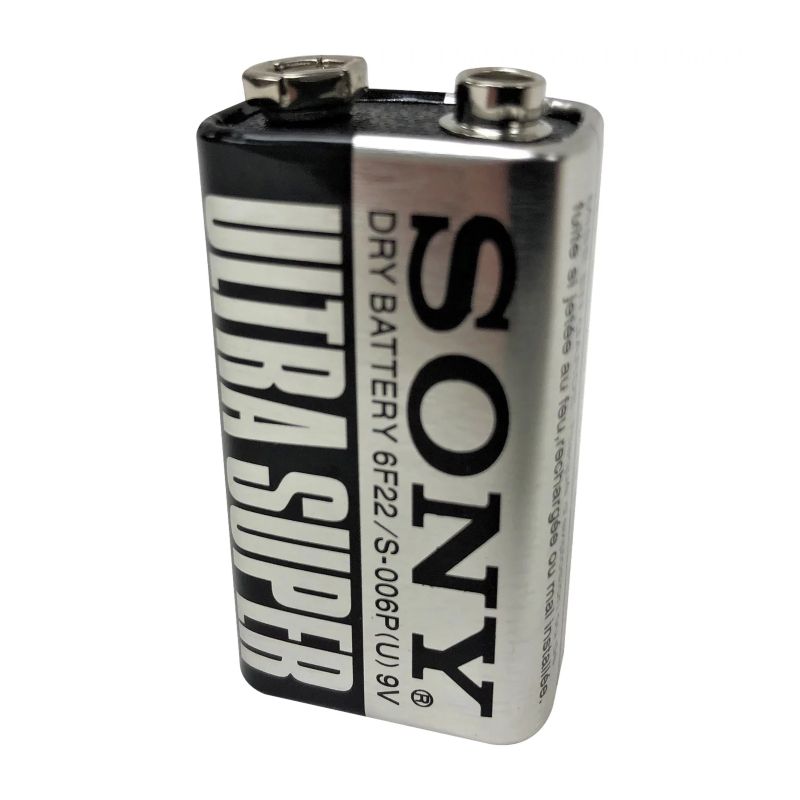 GOLITE 6F22 9V Heavy Duty Battery – Zinc Carbon, Non-Rechargeable