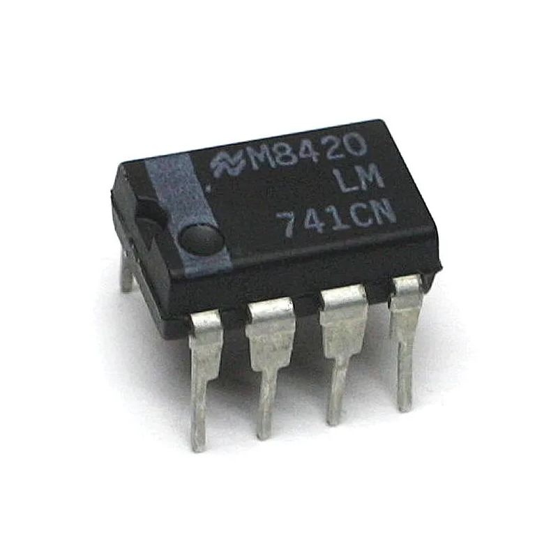 LM741CN DIP-8 Operational Amplifier