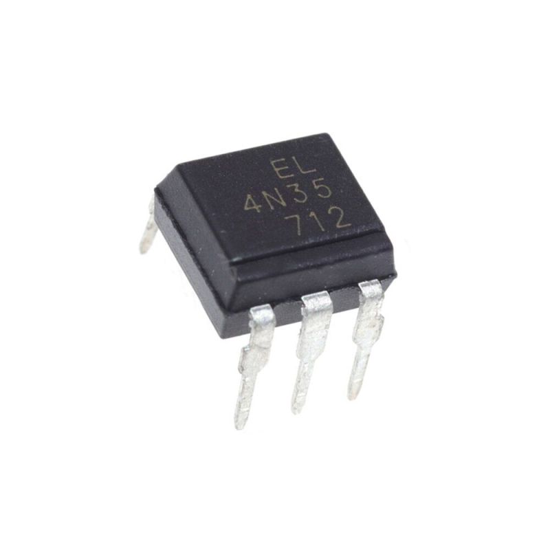 4N35,Optocoupler, DIP-6,5000V,30V