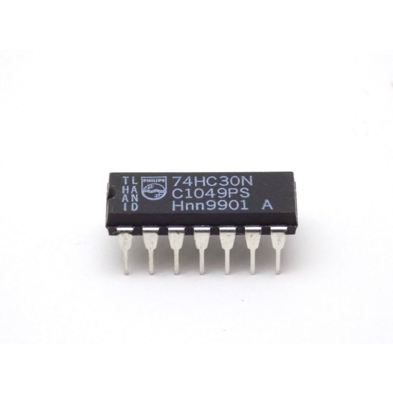 74HC30N, 8-Input NAND Gate, DIP14 Package