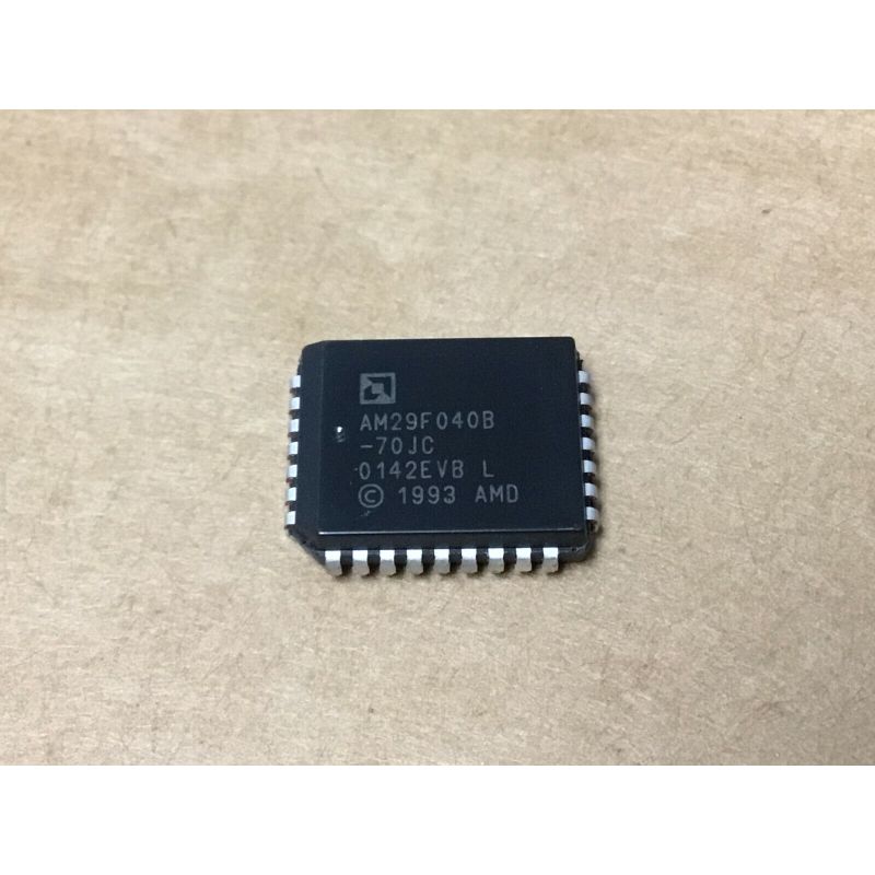 AM29F040B-70JC,4 Megabit CMOS 5.0 Volt Flash Memory,PLCC-32