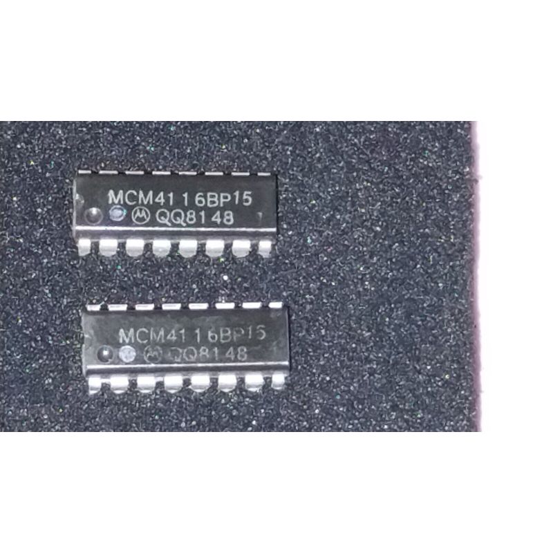 MCM4116BP15, 16K DRAM,DIP-16