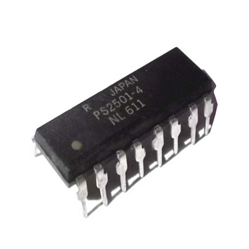 PS2501-4,Optocoupler,DIP-16,80V,50mA,4 Channels,Through-Hole