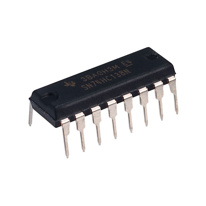 SN74HC138N,3-to-8 Line Decoder,Demultiplexer,DIP-16