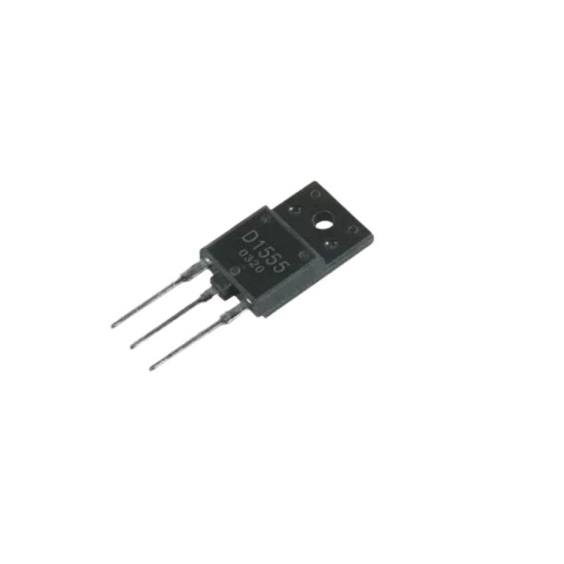 2SD1555,NPN Power Transistor with Built-in Damper Diode, TO-3P(H)IS