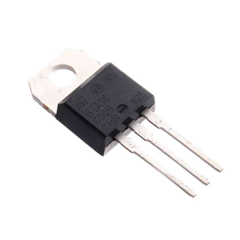 BTA16-600B,Triac,16A,600V,TO-220AB