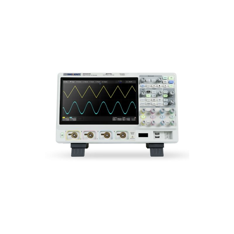 SDS5034X, 4-Channel Oscilloscope, 350 MHz Bandwidth, 5 GSa/s Sampling Rate, 250 Mpts Memory Depth