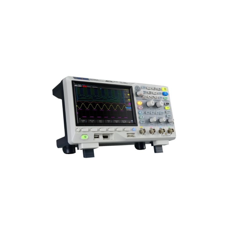 SDS1104X‑E, 4 Channel Oscilloscope, 100 MHz Bandwidth, Super Phosphor Display