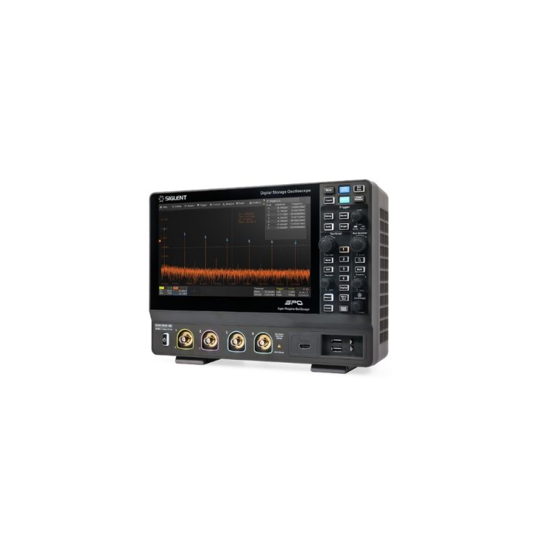 SDS1102X HD, 2CH Oscilloscope, 100 MHz Bandwidth, 12‑bit Resolution