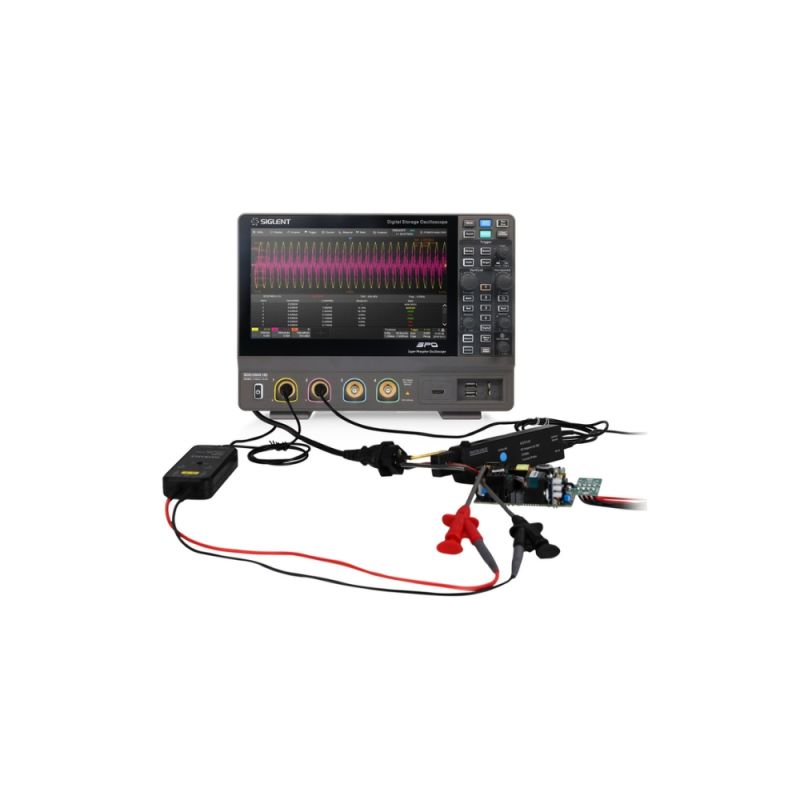 SDS1104X HD, 4 Channel Oscilloscope, 100 MHz Bandwidth, 12 bit Resolution