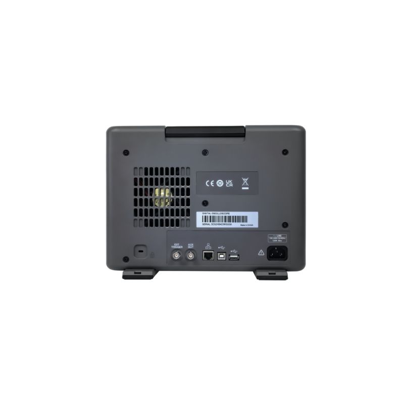 SDS1202X HD, 2 Channel Oscilloscope, 200 MHz Bandwidth, 12 bit Resolution