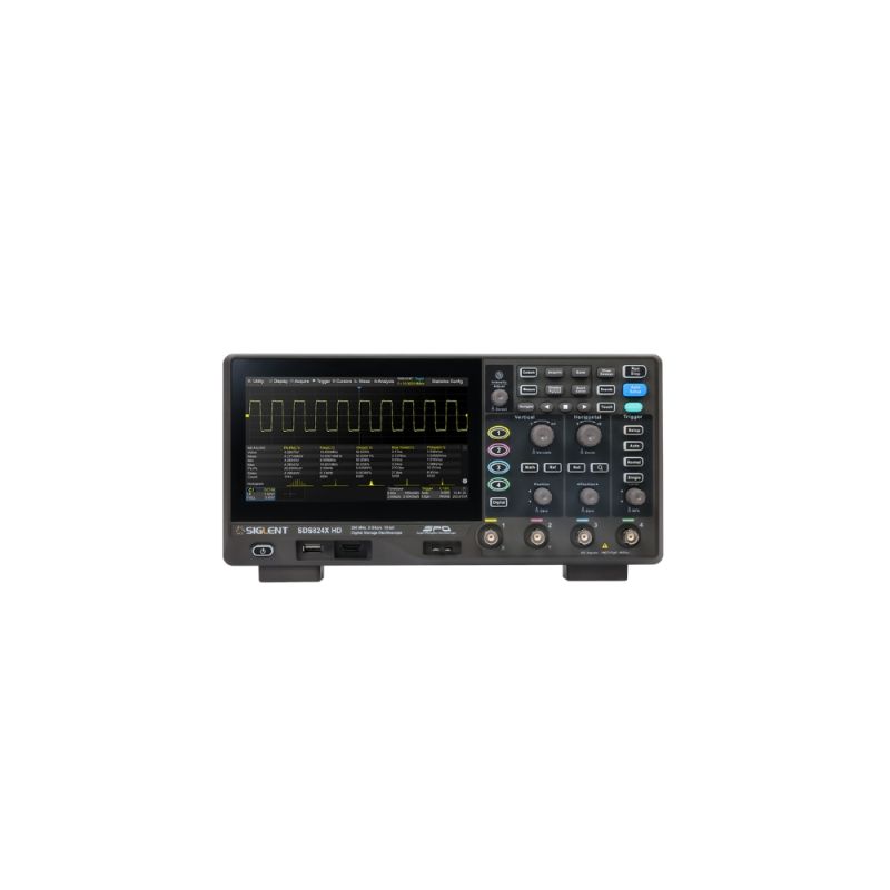 SDS814X HD, 4 CH Oscilloscope, 100 MHz Bandwidth, 12-bit Resolution