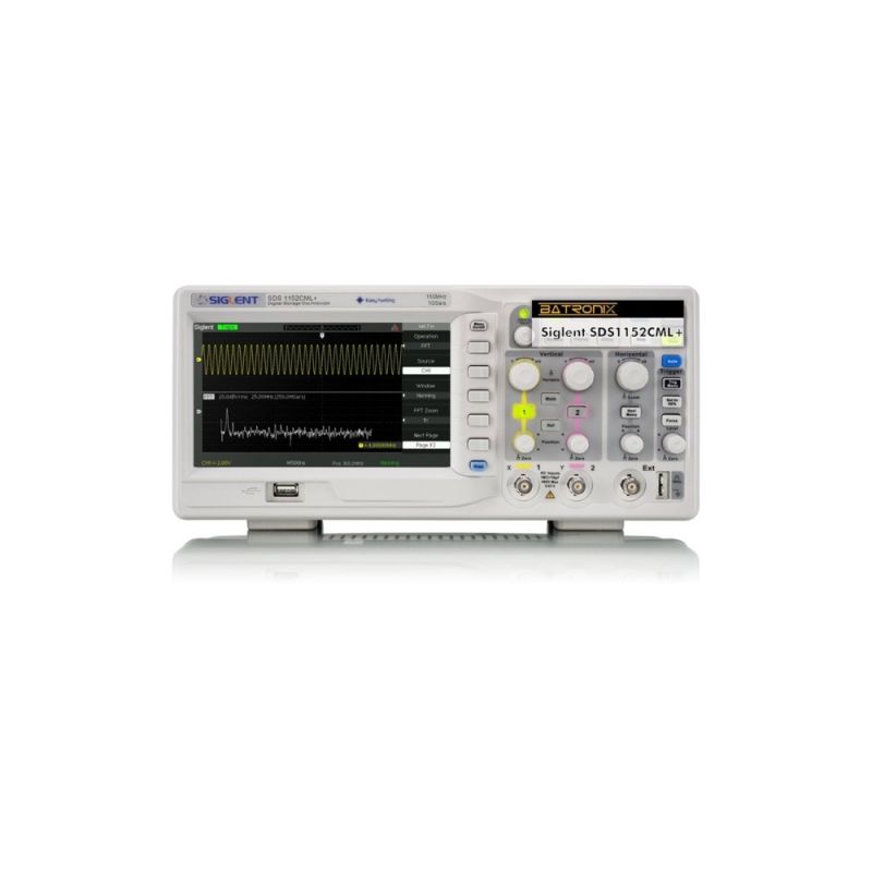 SDS1152CML+, 2 CH Oscilloscope, 150 MHz Bandwidth