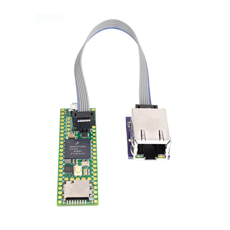 Teensy 4.1 USB Development Board with Ethernet Connector – Without Pre-Soldered Pins
