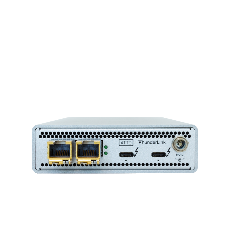 ThunderLink 40Gb/s ThunderboltÃ¢â€žÂ¢ 3 (2-port) to 10GbE (2-Port) Adaptor