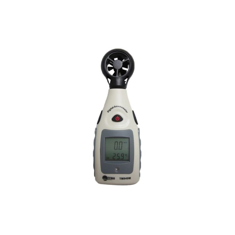TM840M, Digital Anemometer, Wind Speed & Temperature Measurement, LCD Display