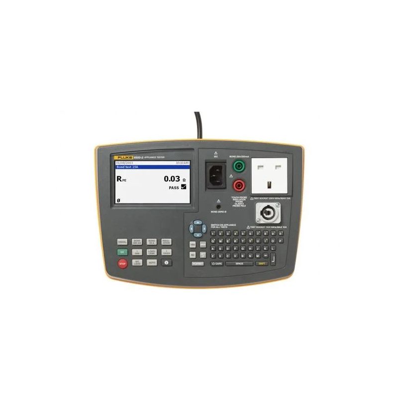 Fluke 6500-2 ,DE/SW Portable Appliance Tester – One-Touch Testing, TruTest Software, USB Connectivity