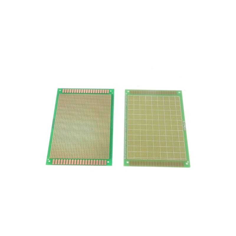 PCB Board Green 10 x 15cm - Copper-Clad Laminate for Prototyping