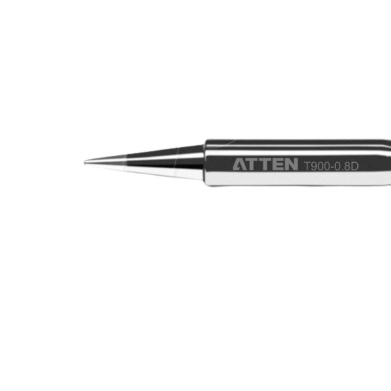 T900-0.8D, Chisel Soldering Tip, 0.8mm
