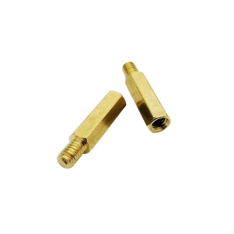 Brass Hexagonal Spacer with Screws and Nut,15mm